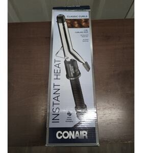 NEW Conair Instant Heat 1 Inch Curling Iron 30 Second Heat 25 Settings CD87GNR